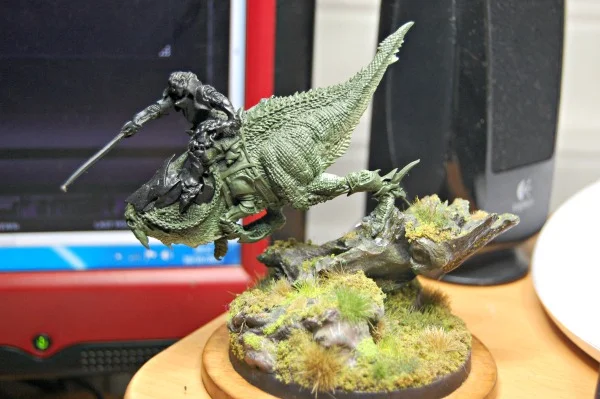 Gamezone's Dark Elf Knights on Predators | Painting Questions, Advice ...